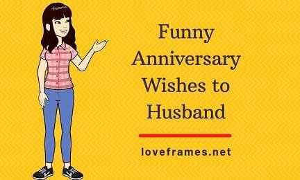 100 Unique Anniversary Wishes for Husband Funny