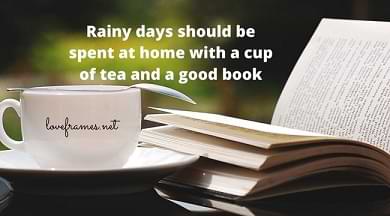 Happy Rainy Day Quotes and Sayings that Relaxes and Sooths our Soul