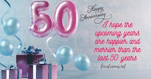 100 Best 50th Wedding Anniversary Wishes