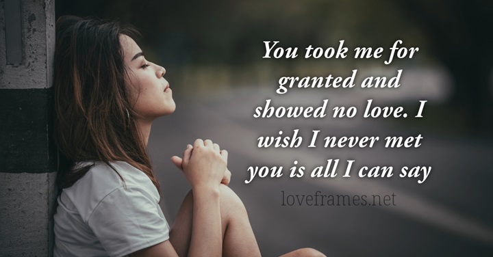 200 Best I Wish I Never Met You Quotes